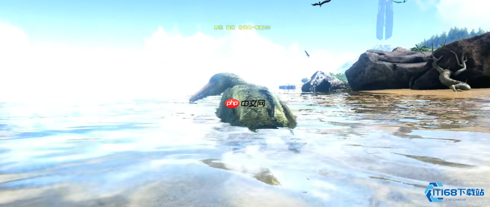 方舟生存进化伪齿鸟全攻略 跨海旅行与高效采集两不误