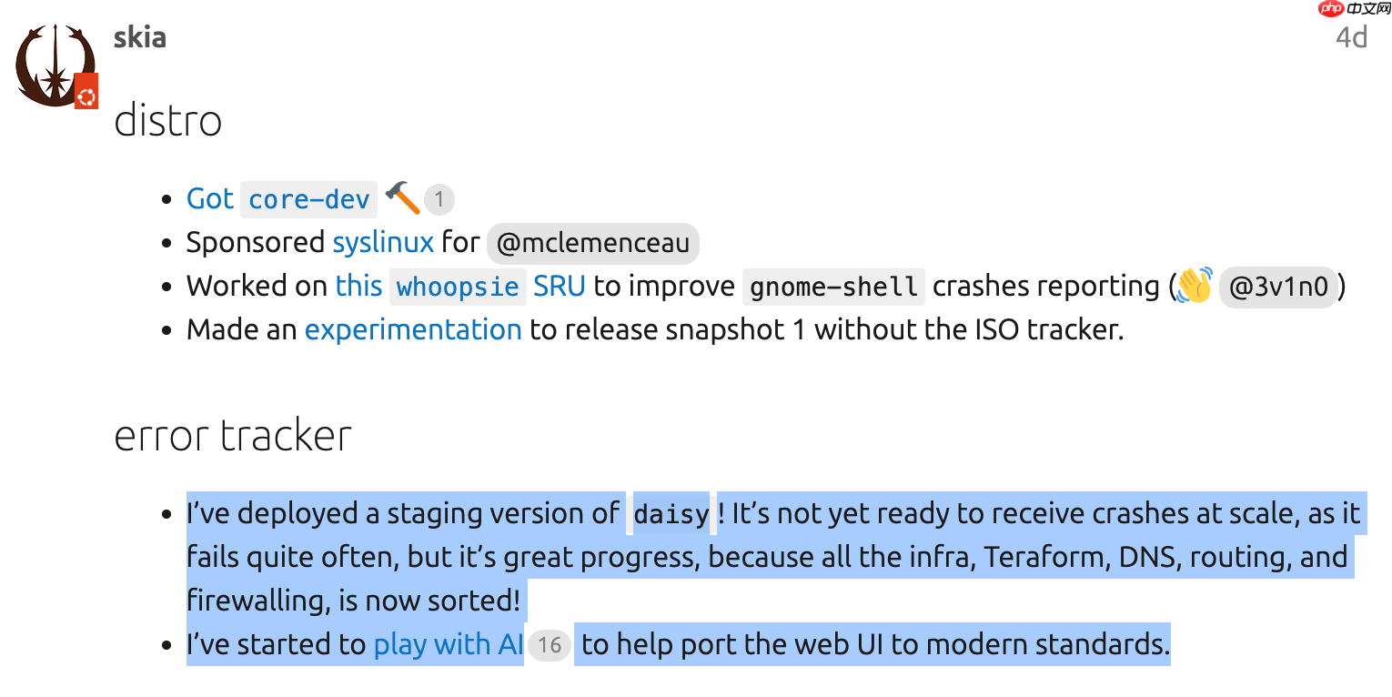 Canonical 工程师借助 AI 对 Ubuntu 错误追踪系统进行现代化改造