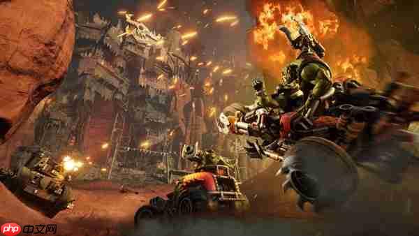 《战锤40K: 极速狂飙》推出全新载具与两张激烈新地图,于本次免费更新中正式发布!