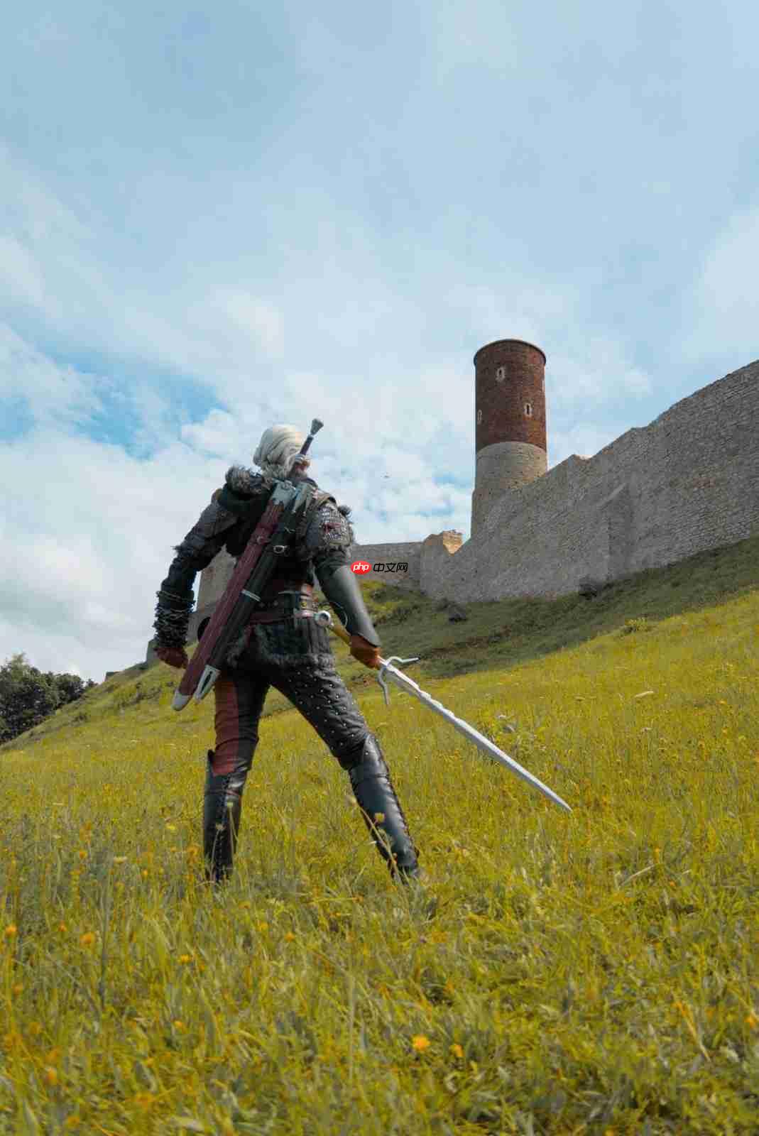 太帅了! 粉丝用传统工艺自制《巫师4》希里cos服