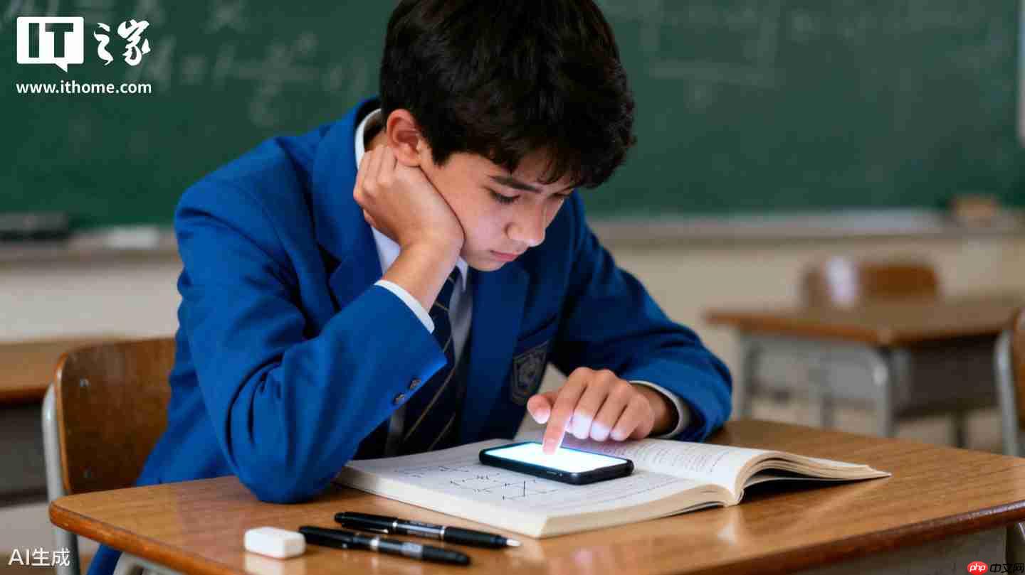 新加坡明年起禁止中学生校内使用智能手机和智能手表