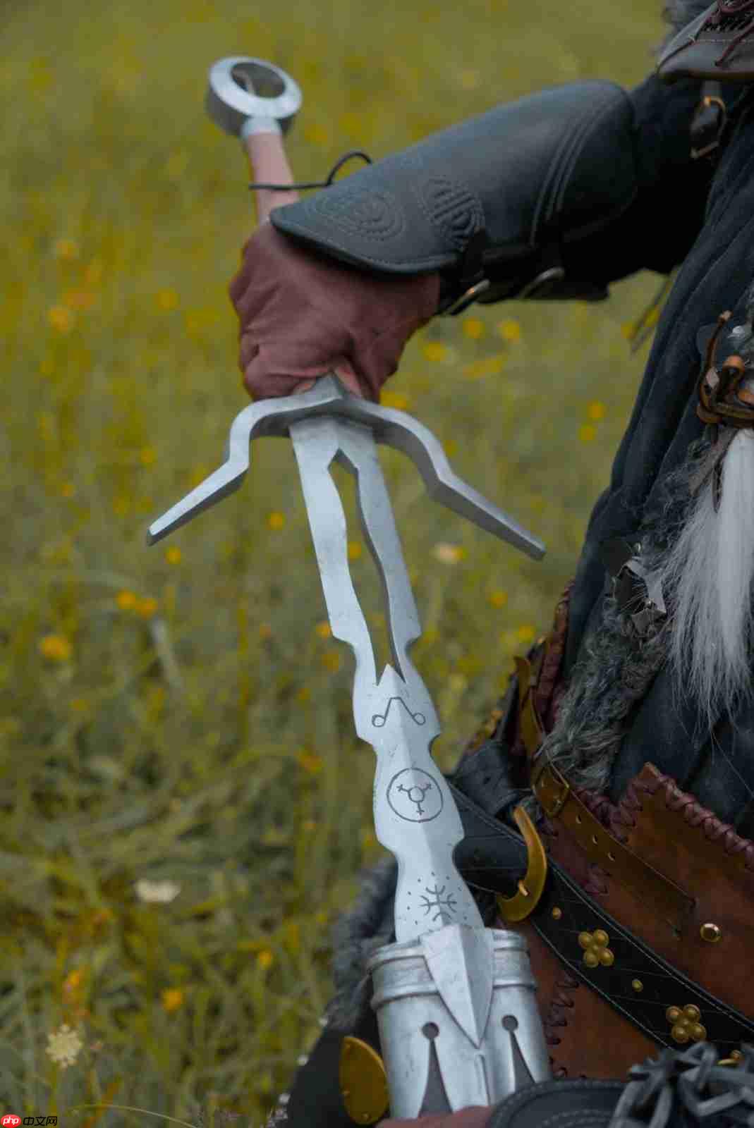 太帅了! 粉丝用传统工艺自制《巫师4》希里cos服