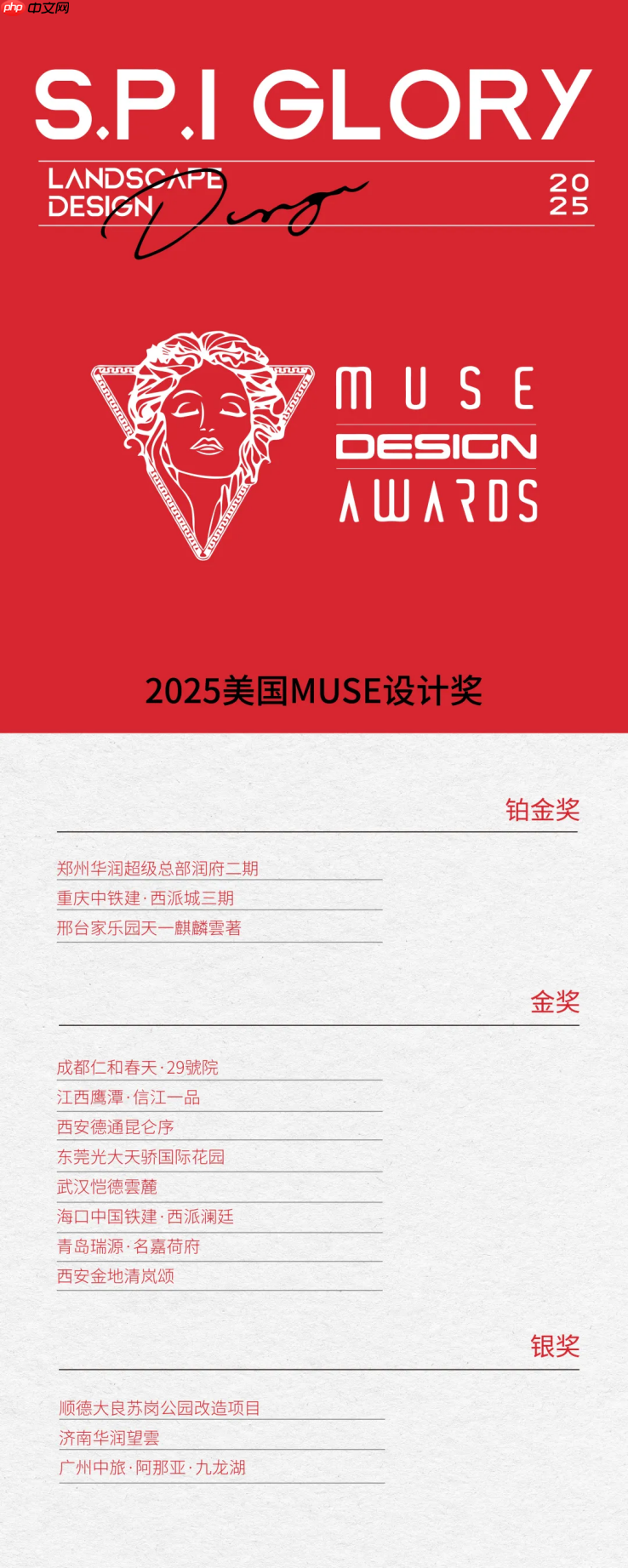 国际大奖彰显设计实力,山水比德14项作品斩获2025美国MUSE设计奖