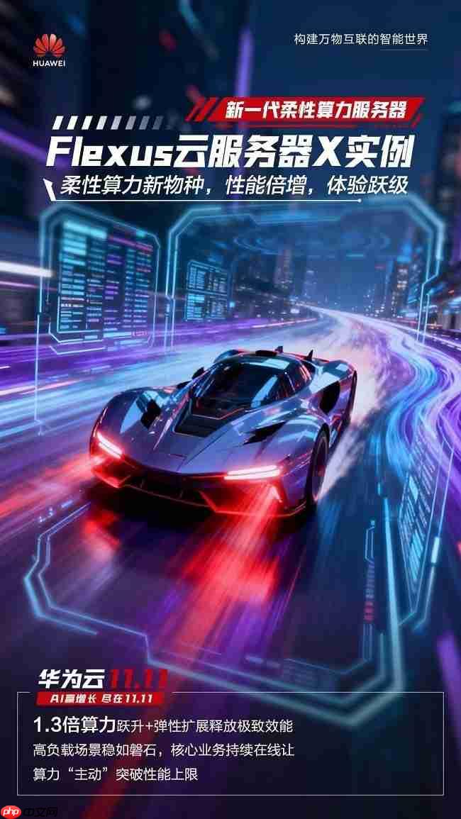 FlexusX实例登场：算力部署正当时，11.11上云一步到位