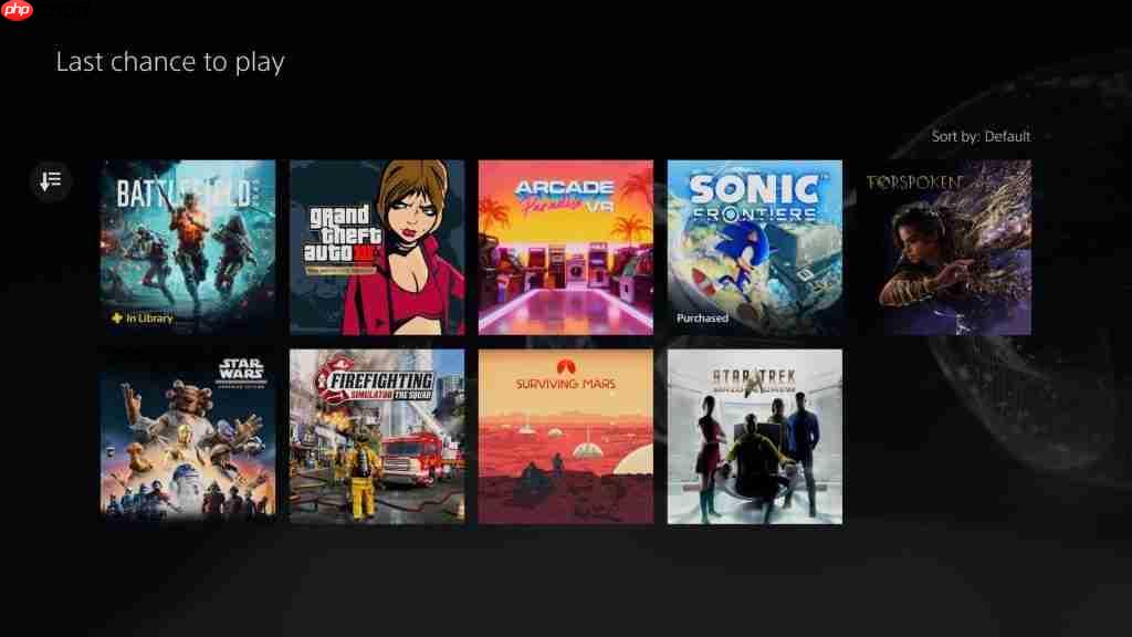 PS Plus十二月移除游戏名单公布:《GTA3》《战地2042》等