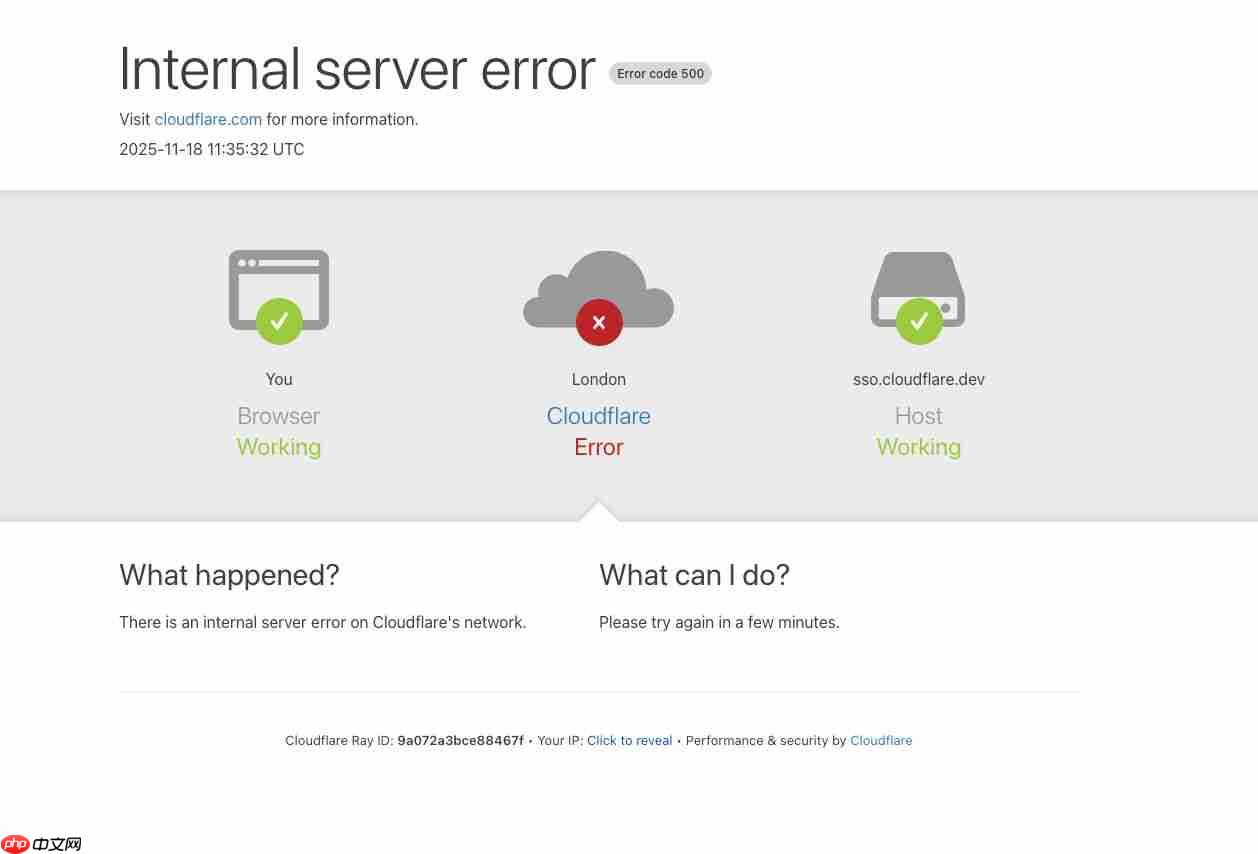 Cloudflare 遭遇全球大规模服务中断,故障复盘报告已发布