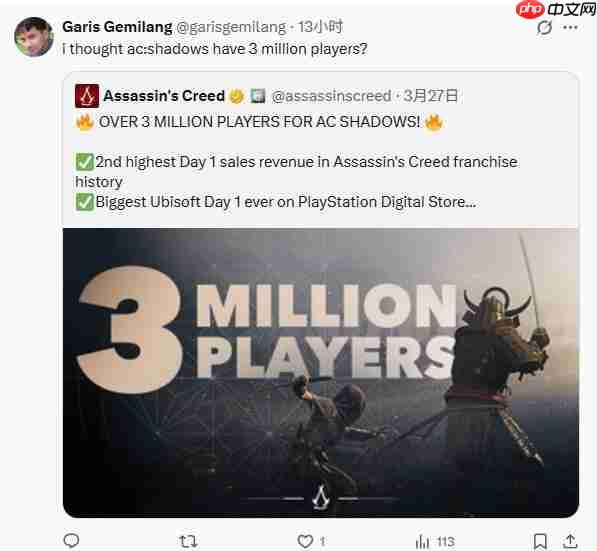 2025年Steam新作在线排名 《怪物猎人:荒野》遥遥领先