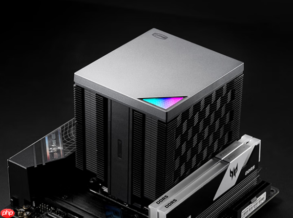 超频三RZ620M X风冷散热器首发219元起：小型双塔设计 三角散热鳍片