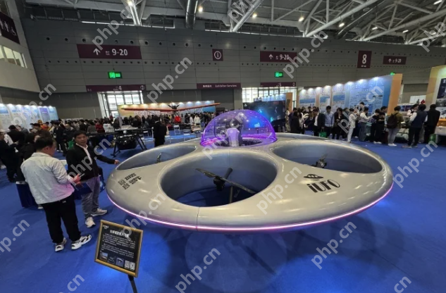 UFO现身高交会?全球首款载人飞碟正式亮相本届高交会8号馆 - php中文网
