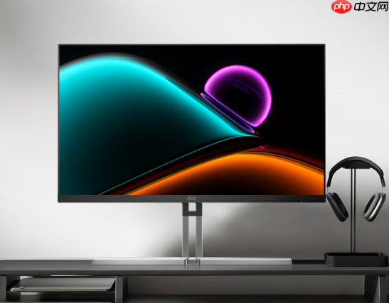 AOC新款27寸双模显示器首发1799元:4K 144Hz/FHD 288Hz任意切换