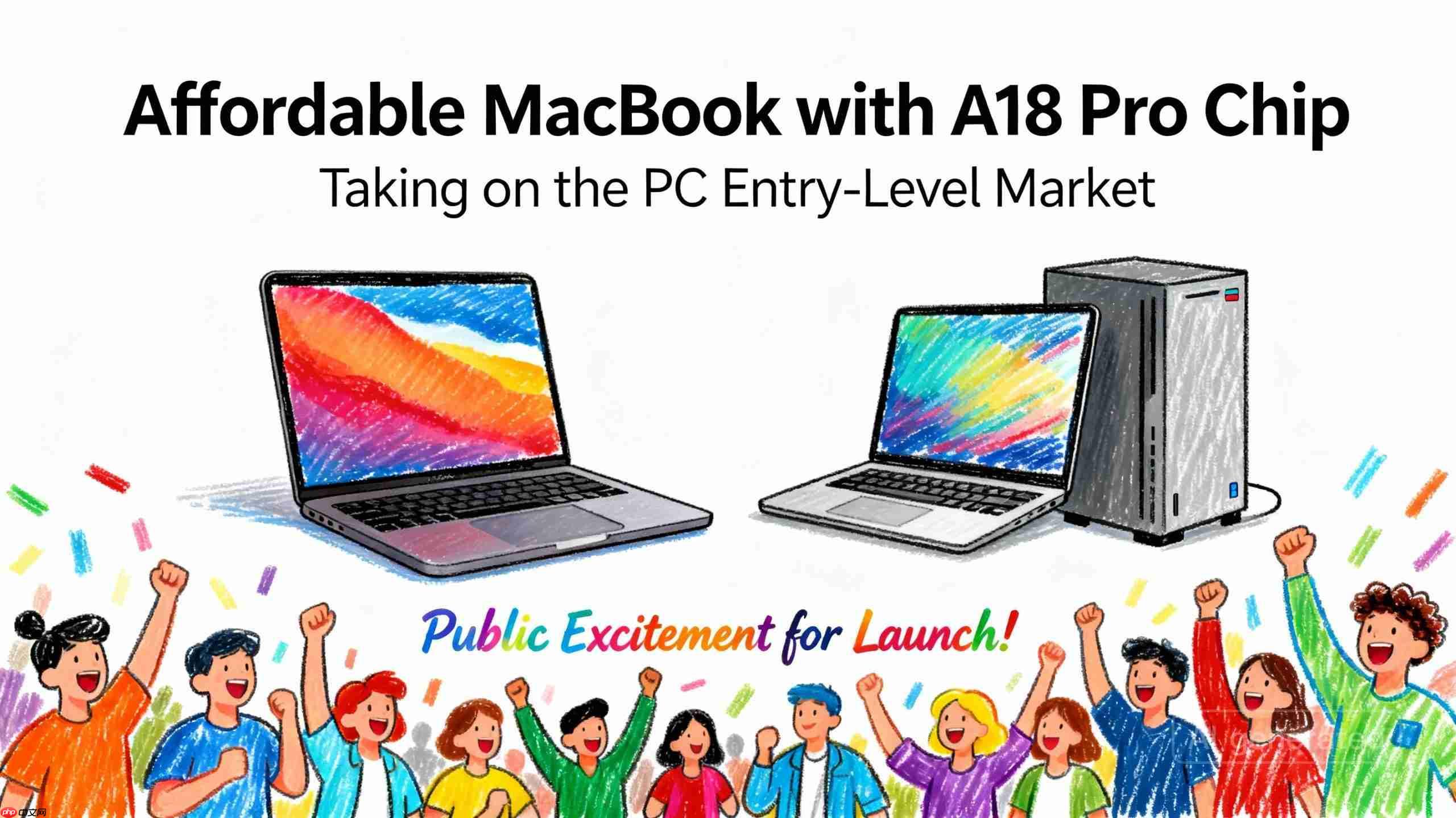 苹果传平价macbook 2026将登场!搭载a18 pro晶片、挑战chromebook与入门pc市场