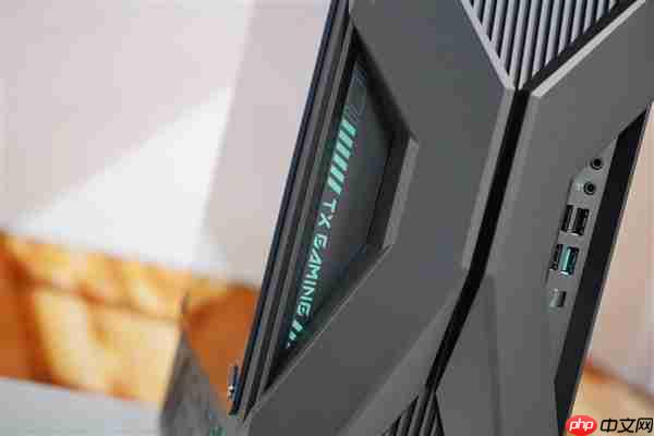 侧透面板+炫彩光带！华硕天选6X台式机图赏