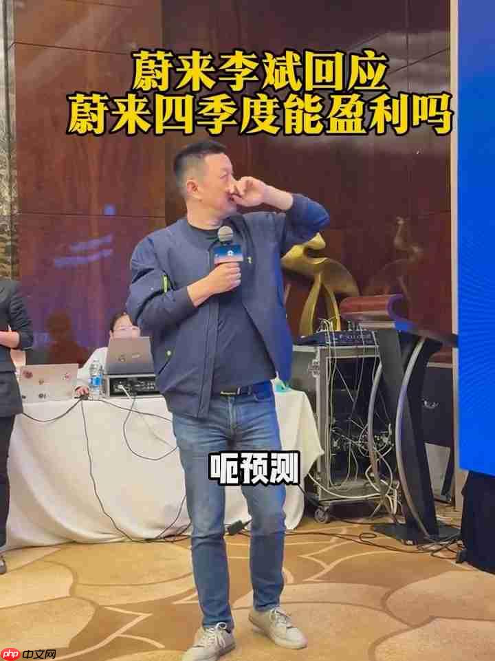 蔚来李斌回应四季度盈利 ：有机会，花钱的事三季度搞完了