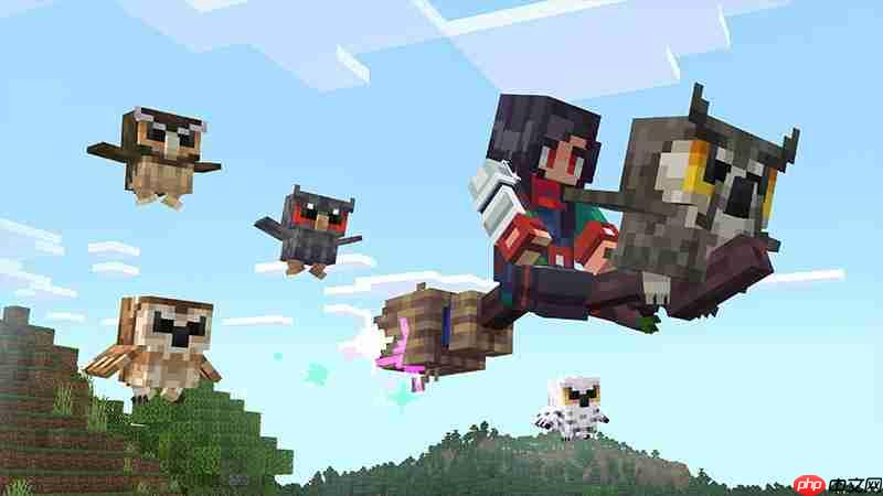 《Minecraft》免费人气模组：只加「猫头鹰」为何人气爆棚？