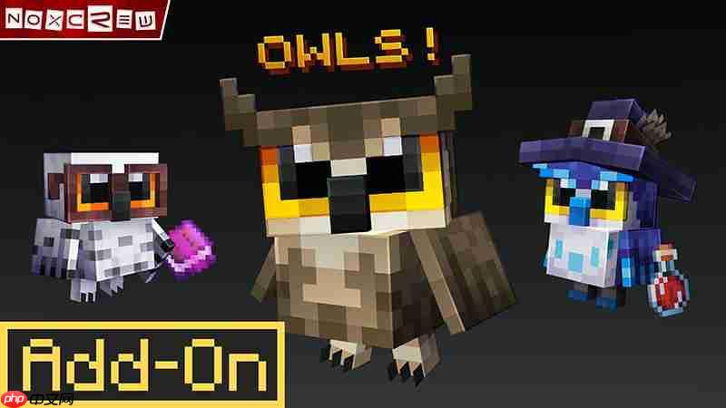 《Minecraft》免费人气模组：只加「猫头鹰」为何人气爆棚？