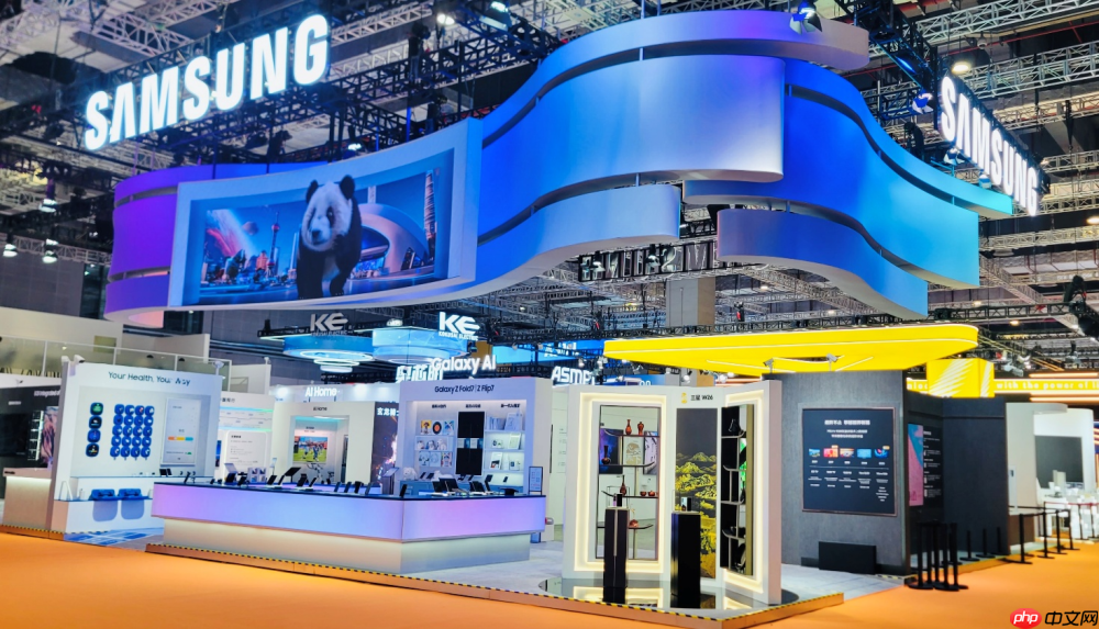 亮相第八届进博会，三星以AI创新引领未来生活