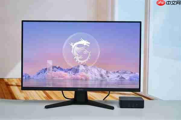 2K/210Hz仅739元!微星MAG 275QF E21显示器图赏