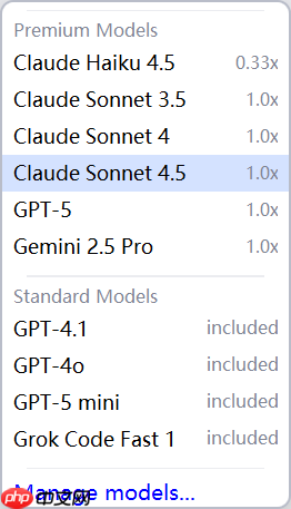 【低代码 + AI 编程】GitHub Copilot 各个模型区别,实现高效编程