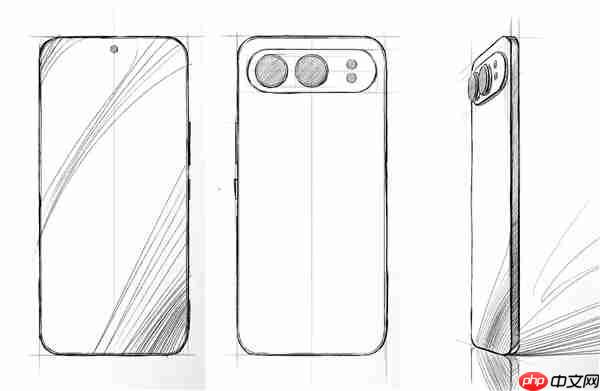 荣耀500系列线稿首发：轻薄外观看齐iPhone Air