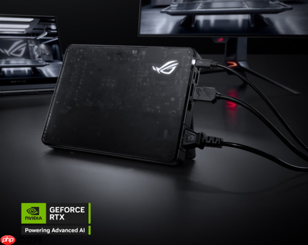 ROG新款XG Mobile显卡坞首发7999元起:配RTX 5070 Ti / 5090移动版