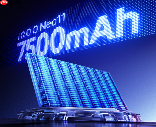 iQOO Neo 11发布 2K屏幕＋7500mAh电池 2599元起售