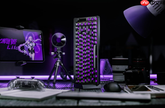 七彩虹星驰87铝合金磁轴电竞键盘首发499元起:8000Hz超高有线回报率