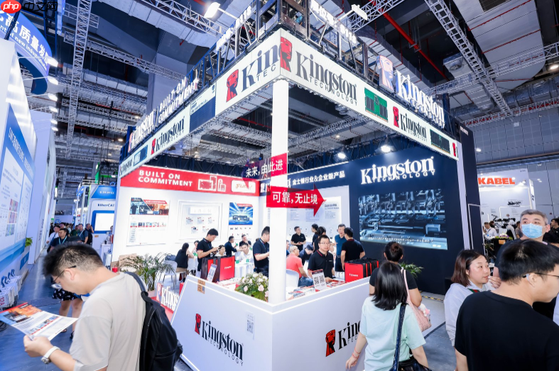 助力工业转型升级金士顿工博会大放异彩