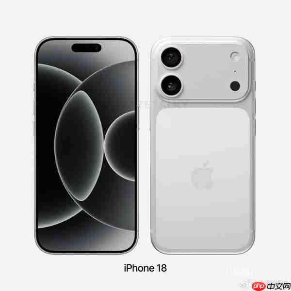 神似17 Pro？iPhone 18渲染图曝光：横向矩形镜头模组