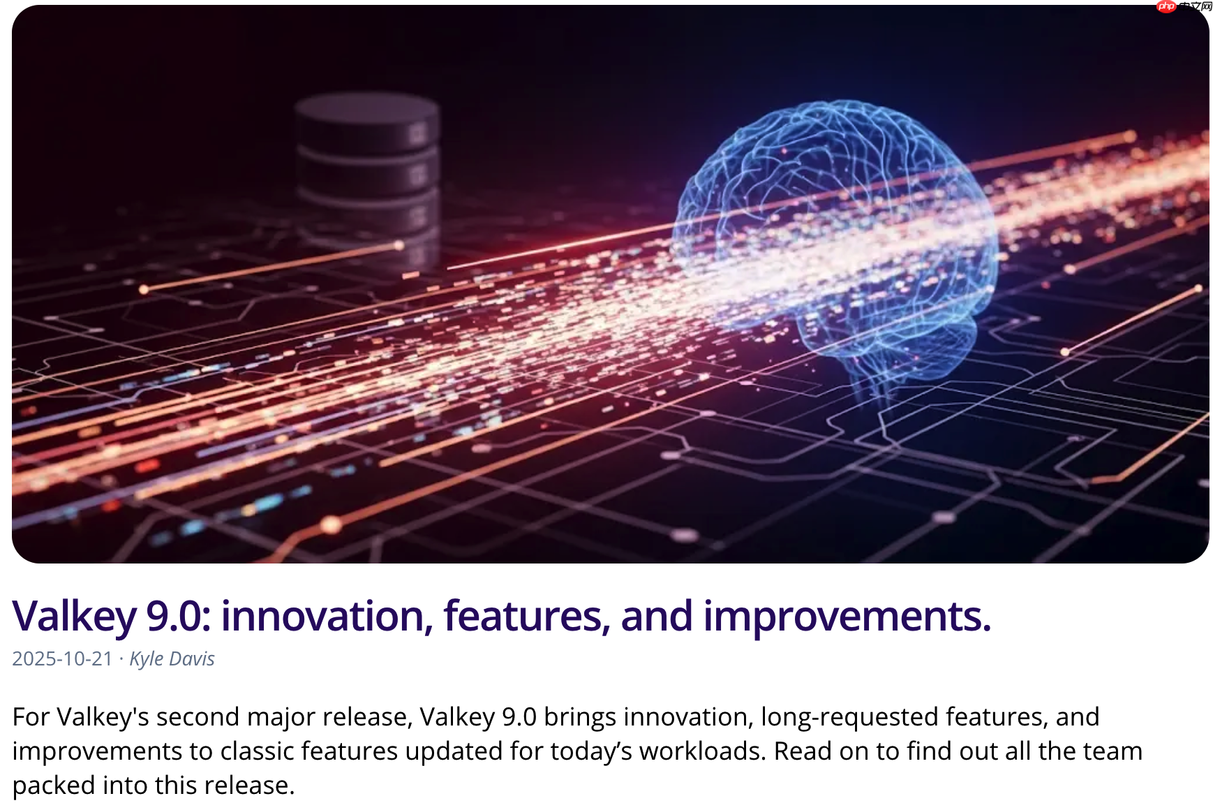 Valkey 9.0.0 正式 GA，Linux 基金会维护的 Redis 分支