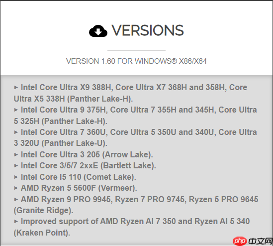 确实有新名字!硬件工具确认Intel Panther Lake:3个系列12个版本