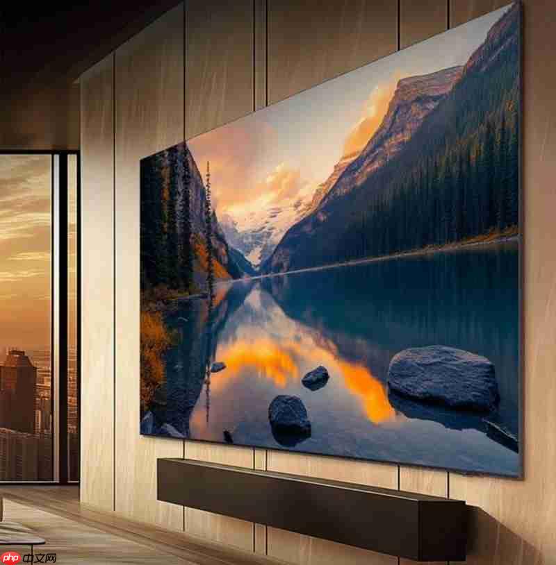 聚焦空间美学升级:三星115英寸巨幕打造软装季的品质之选