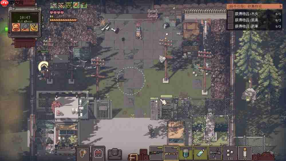 在Steam新品节体验俯视角射击游戏《腐朽默示》,上演一出由你主演的像素风丧尸喜剧!