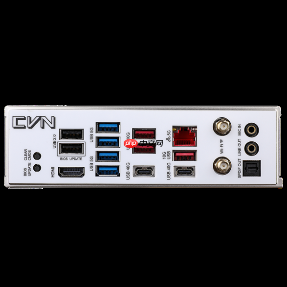 七彩虹上线首款X870E主板:带5个M.2的CVN X870E Ark Frozen