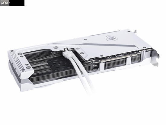 微星首款背插显卡发布:纯白配色、看不到一根线