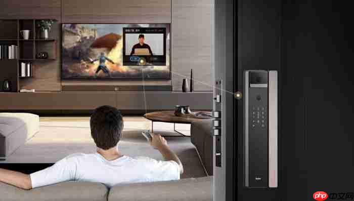 “老忘事”成为小事!海尔金吾卫智能门锁:挥手即开