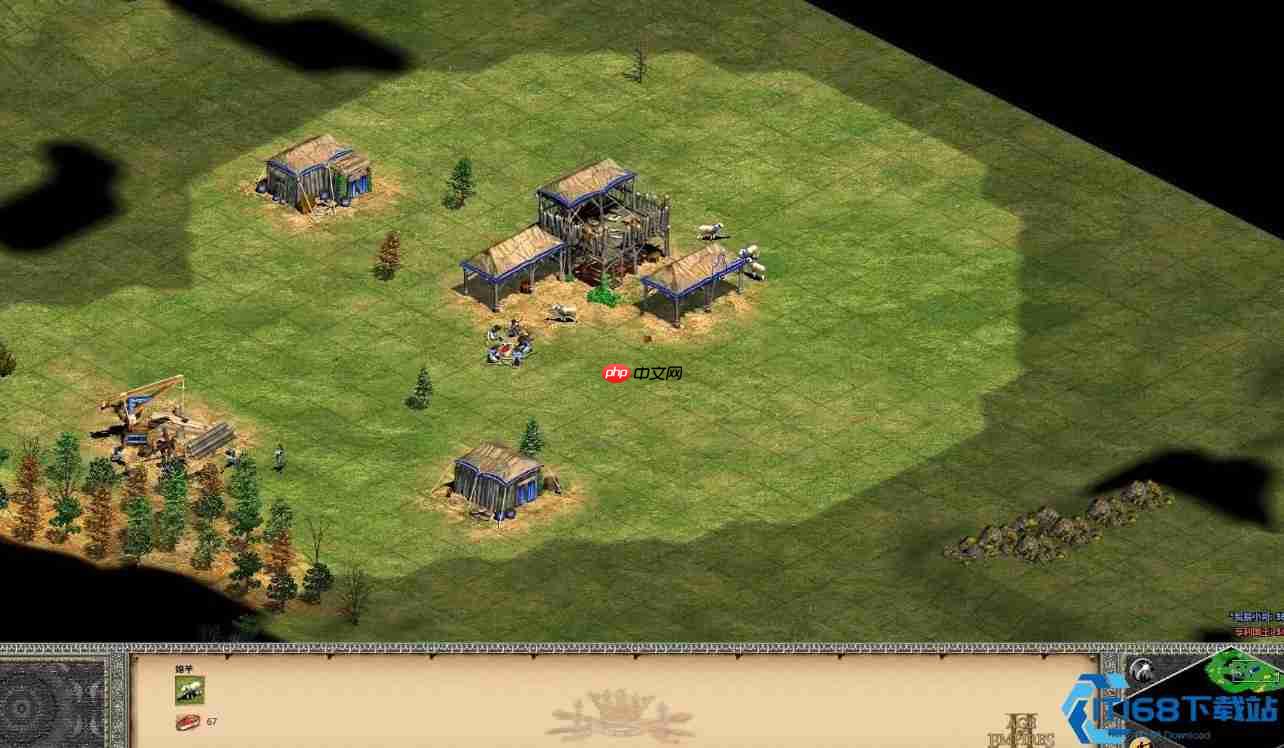 帝国时代II肉马开局指南:零黄金压制战术详解