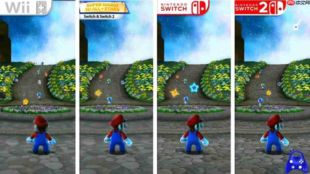 新增原生4K！《超级马里奥银河1+2》历代主机对比