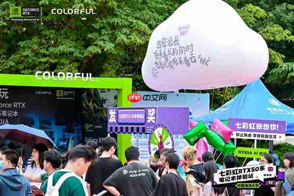 七彩虹RTX50系体验站圆满收官 引爆校园AI科技热潮