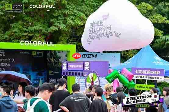 七彩虹RTX50系体验站圆满收官 引爆校园AI科技热潮