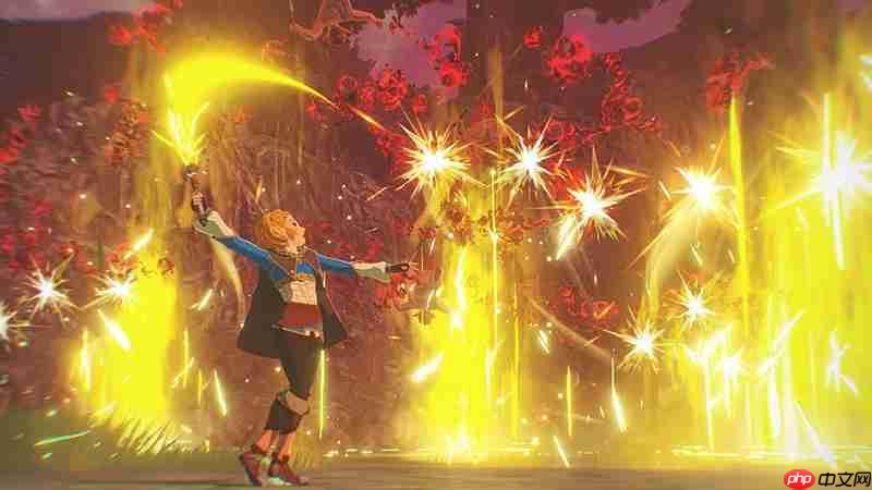 力大无穷塞尔达！ 《塞尔达无双：封印战纪》新截图