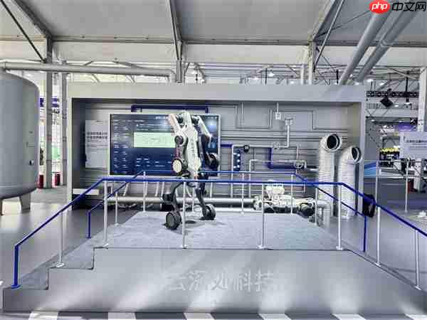 真实还原智能巡检场景！云深处科技产品矩阵亮相云栖大会