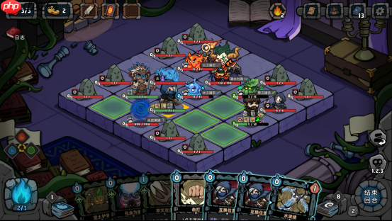 在回合制战棋中玩转元素反应!卡牌roguelike战棋游戏《黑夜轮回》试玩demo上线!