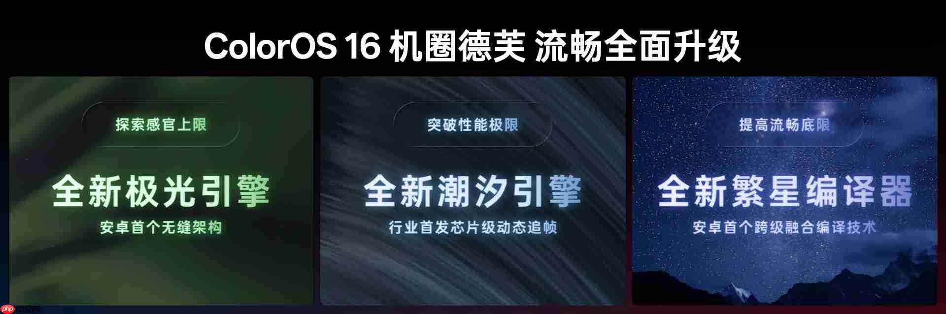 ColorOS 16流畅技术前瞻，技术架构升级挑战流畅三大极限