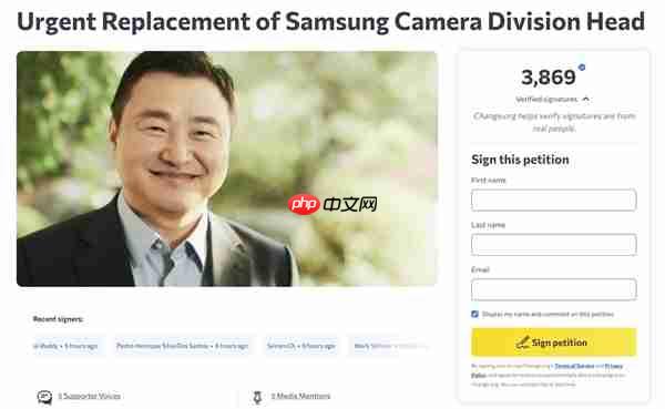 三星galaxy影像规格停滞甚至开倒车!网友请愿要负责人下台