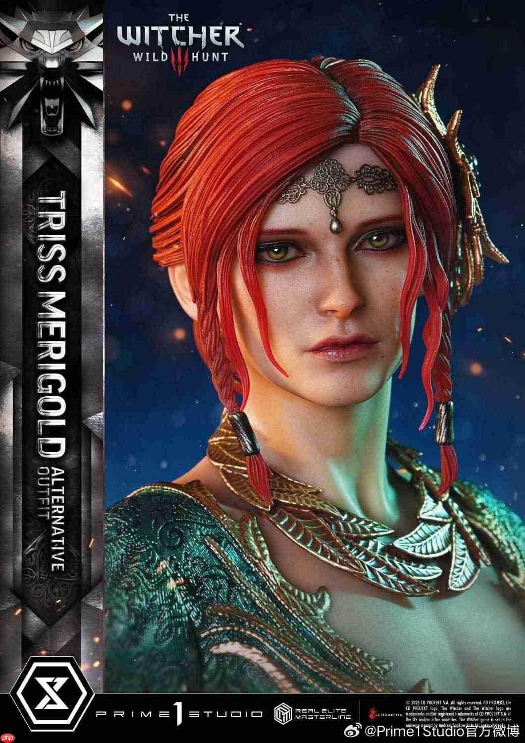 《巫师3》特莉丝雕像开启预约:肌肤细腻 柔美逼真