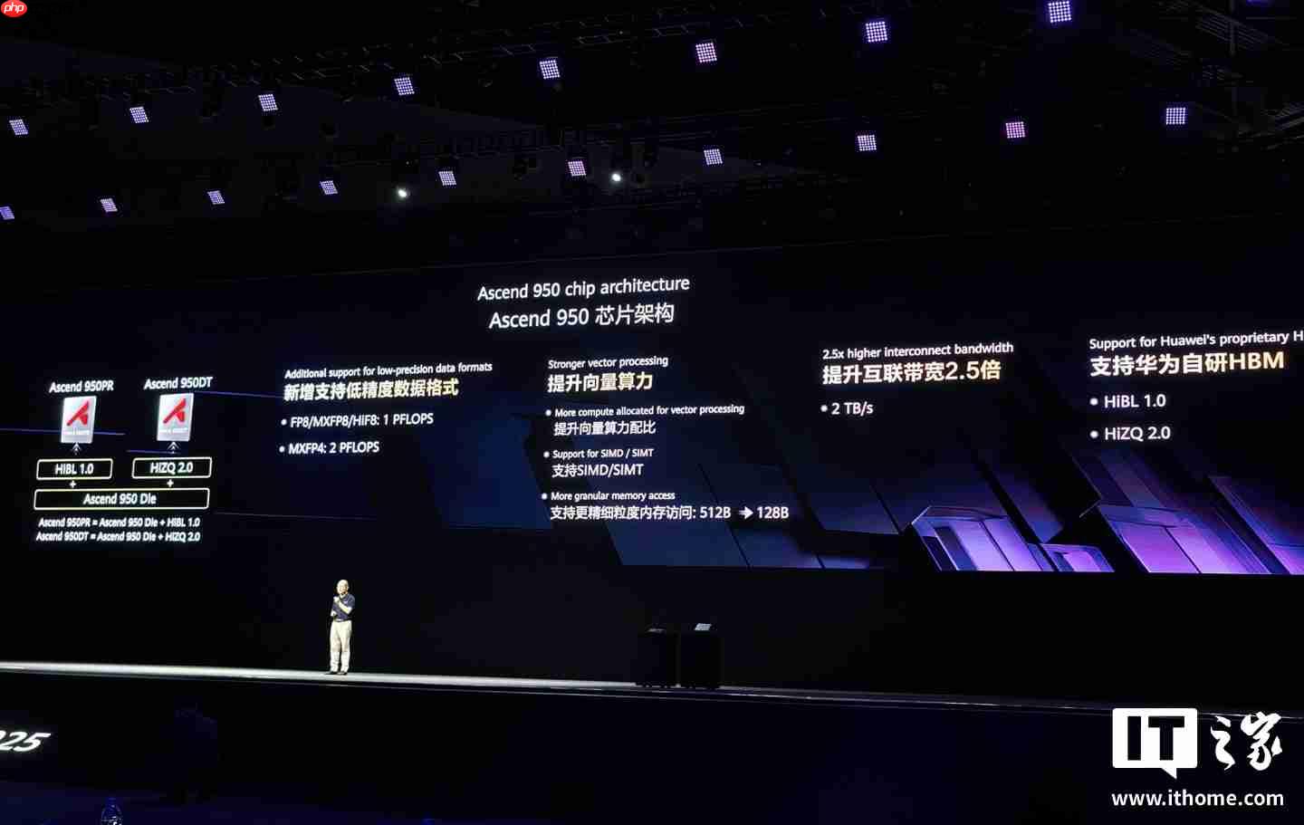 华为昇腾 950 芯片架构公布,明年推出