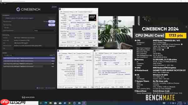 技嘉X870 AORUS Tachyon加持:锐龙7 9800X3D超频新世界纪录!突破7.3GHz大关