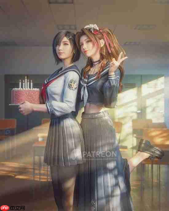 《最终幻想7：重生》爱丽丝新3D美图 非常吸睛