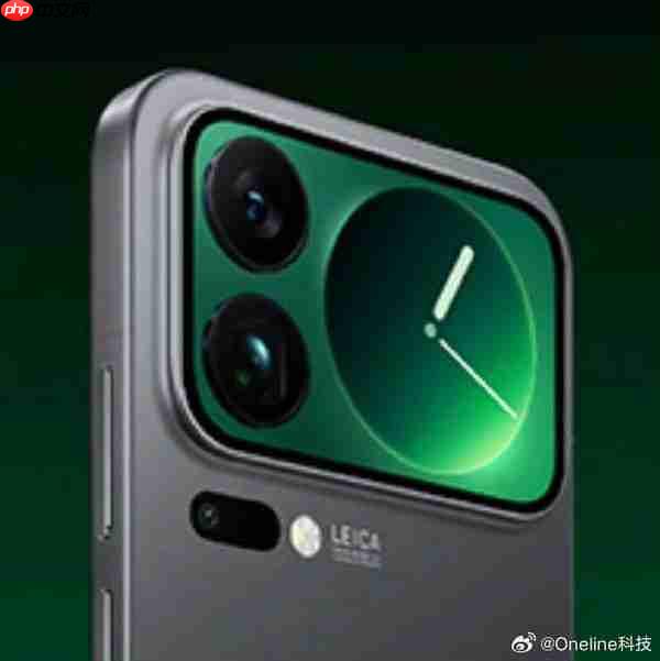 小米手机官方泄露17 Pro Max新机图片!采用副屏设计