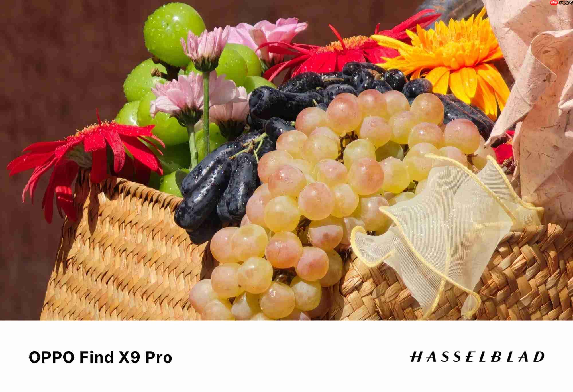 画质革命!OPPO Find X9系列释出2亿像素样张